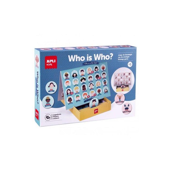 Juego Educativo Apli Kids Quien Es Quien (+5 Años)
