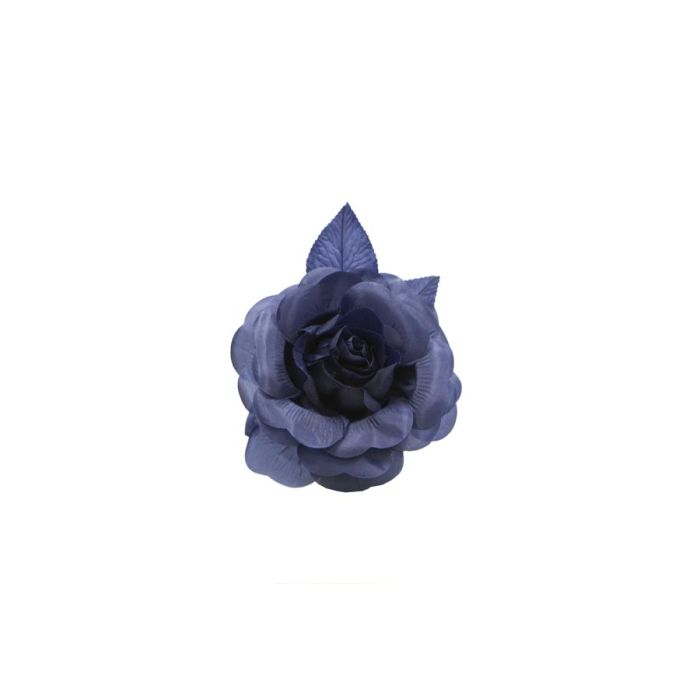Mini Flor Rosa Gigante Azul