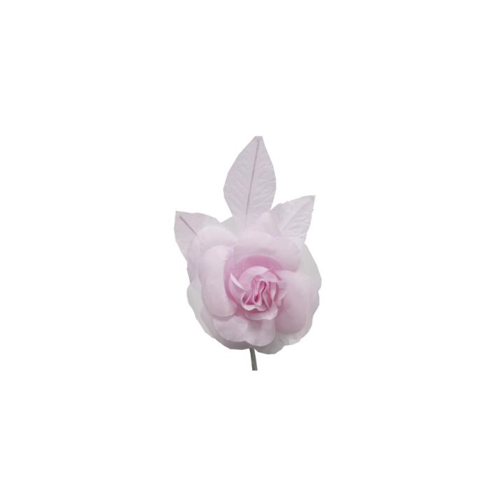 Mini Flor Rosa de Tul