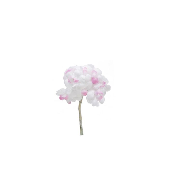 Bolsa 12 Mini Flores Pomos Rosa