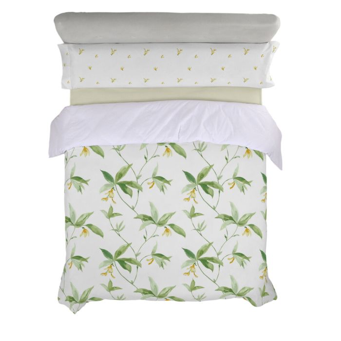 Juego de funda nórdica Alexandra House Living Estelia Multicolor Cama de 105 2 Piezas