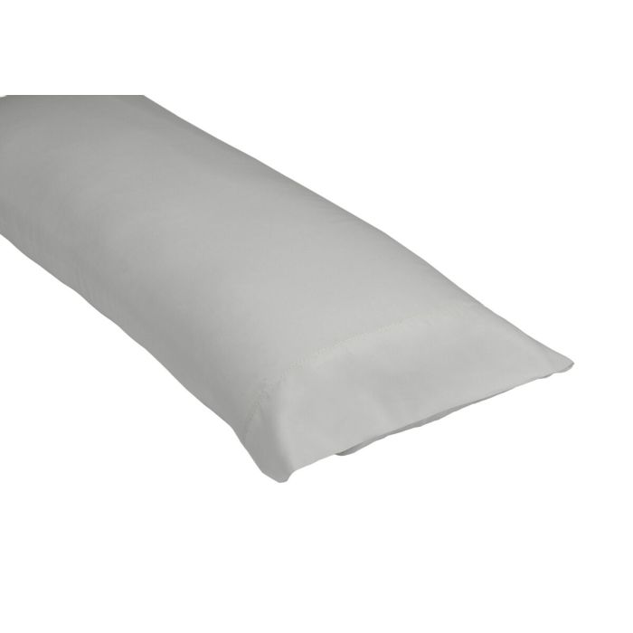 Funda de almohada Alexandra House Living QUTUN Gris Perla 45 x 170 cm