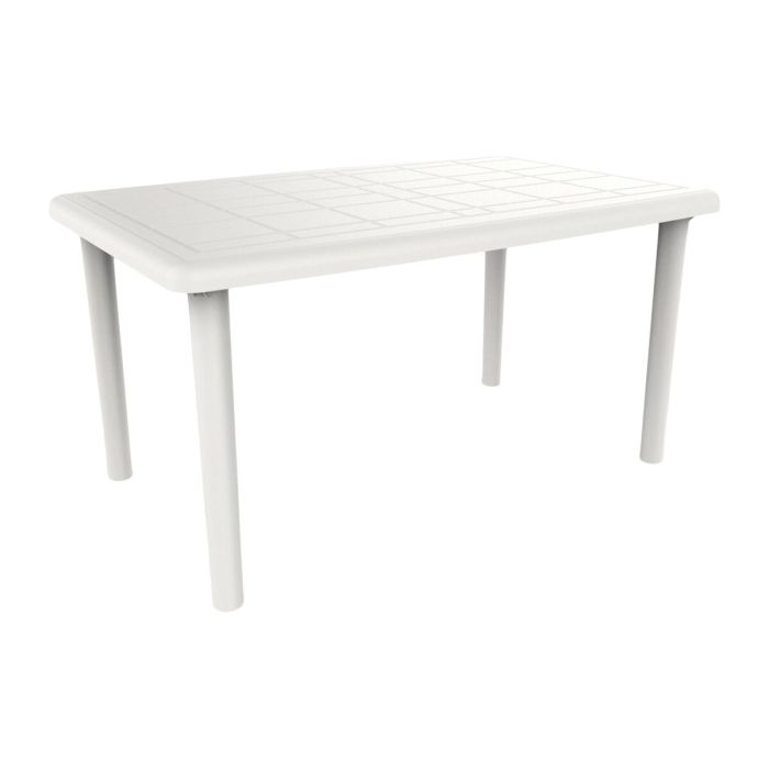 Mesa Garbar Olot Blanco Polipropileno 90 x 73 x 140 cm 90 x 140 x 73 cm 1