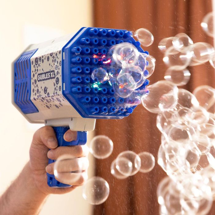 Pistola de Burbujas Gigante con LED Gubles XL InnovaGoods 9 Pistola de Burbujas Gigante con LED Gubles XL InnovaGoods 9