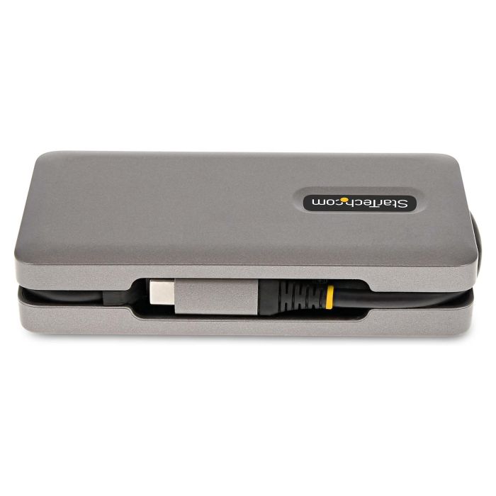StarTech Docking Station USB-C con HDMI, DisplayPort, 4K 60Hz, 100W PD, USB 3.2, Ethernet Gigabit - Estación de Conexión Compacta StarTech Docking Station USB-C con HDMI, DisplayPort, 4K 60Hz, 100W PD, USB 3.2, Ethernet Gigabit - Estación de Conexión Compacta