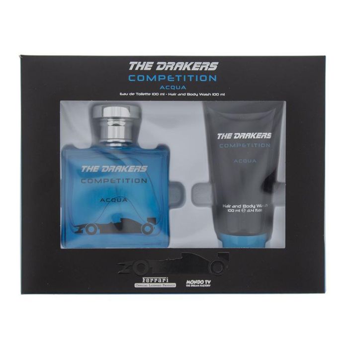 Scuderia Ferrari The drakers competition acqua eau de toilette 100 ml vaporizador + gel de ducha 100 ml