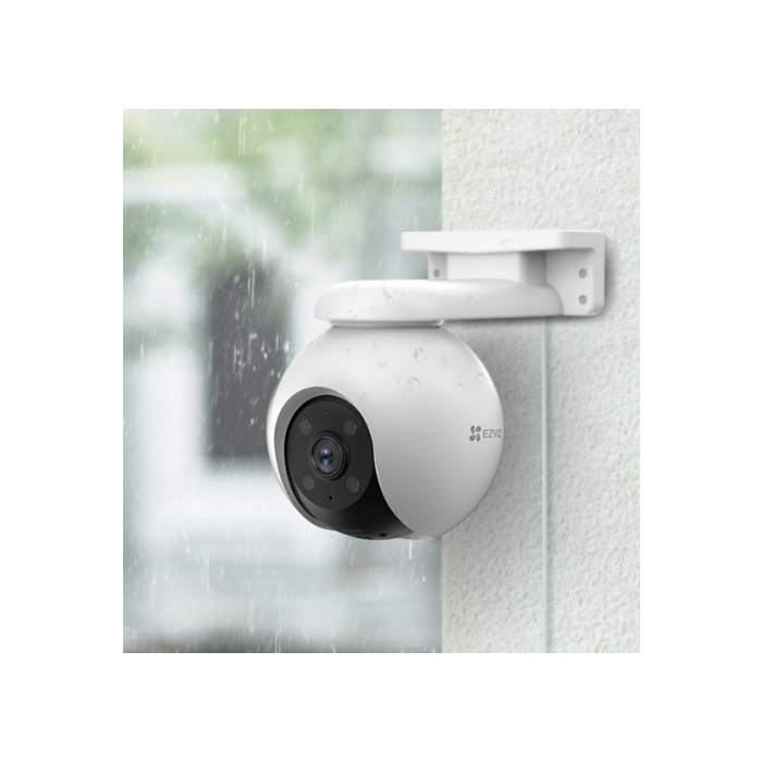 EZVIZ CS-H8-R100-1H3WKFL Cámara Exterior H8 Pro 2K, Inalámbrico/Cable, Visión Nocturna 30m 1 EZVIZ CS-H8-R100-1H3WKFL Cámara Exterior H8 Pro 2K, Inalámbrico/Cable, Visión Nocturna 30m 1