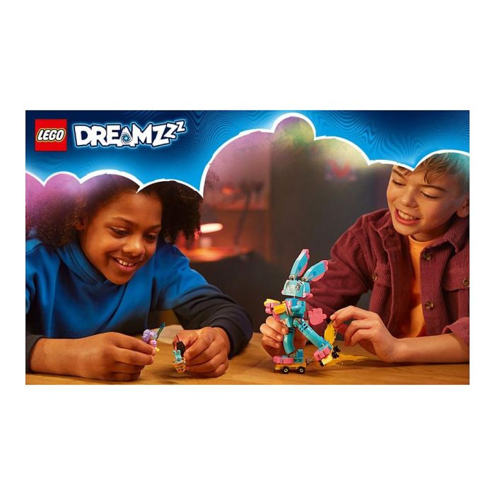 LEGO DREAMZzz Izzie y el Conejo Bunchu 71453 Set de Construcción para Niños +7 Años