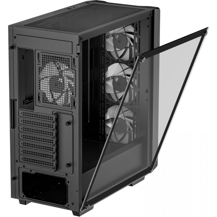 DeepCool CC560 ARGB V2 Midi Tower PC Gaming con Ventana Lateral, Iluminación RGB y Soporte ATX Negro 9 DeepCool CC560 ARGB V2 Midi Tower PC Gaming con Ventana Lateral, Iluminación RGB y Soporte ATX Negro 9