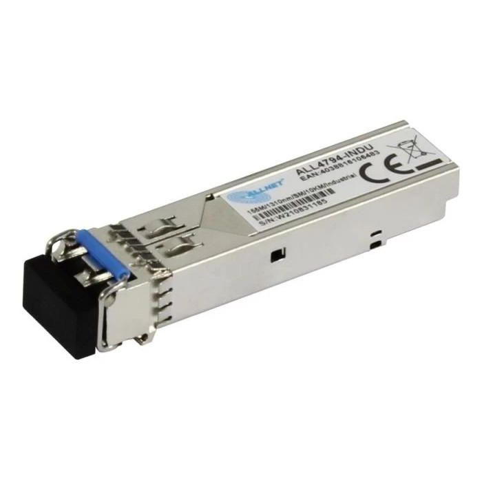 ALLNET ALL4794-INDU Switch Modulo SFP (Mini-GBIC) 100Mbit FX/LC 10Km Monomodo Industrial -40/+85 Grados