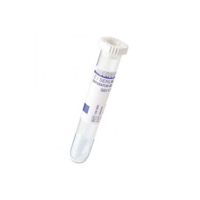 Aquisel Tubos de Vacío Blancos para Muestras de Sangre, 5 mL, 13x80 mm, 100 Unidades
