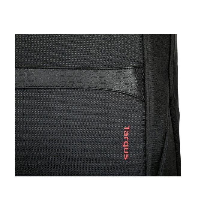 Targus Mochila para portátil Strike II de 17.3 pulgadas Negra con compartimentos para tableta, teclado y auriculares 5