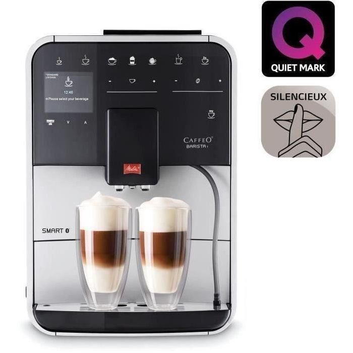 MELITA F831-101 Barista T Smart - Plateado (sin tanque de leche) 2 MELITA F831-101 Barista T Smart - Plateado (sin tanque de leche) 2