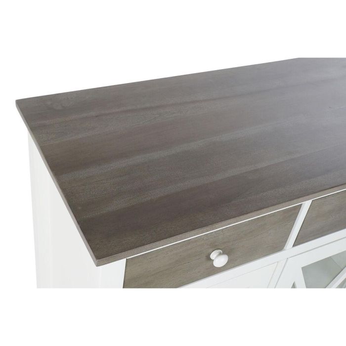Cajonera DKD Home Decor Blanco Gris Cristal Álamo Cottage 80 x 40 x 85 cm 6 Cajonera DKD Home Decor Blanco Gris Cristal Álamo Cottage 80 x 40 x 85 cm 6