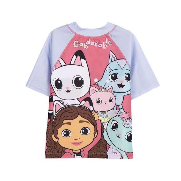 Cerdá Camiseta Baño Gabby's Dollhouse Multicolor Talla 5 Años