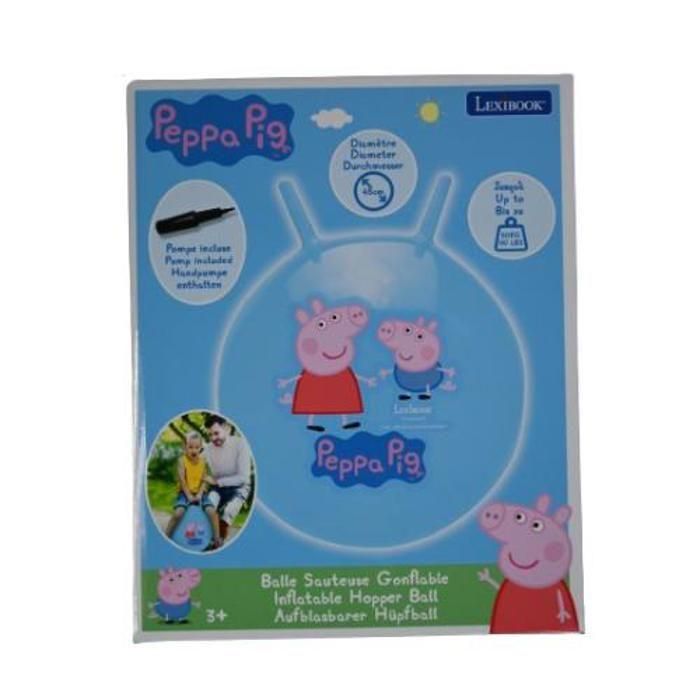 Lexibook AAAIH06024 Pelota Hinchable de Salto Peppa Pig 45 cm 2 Lexibook AAAIH06024 Pelota Hinchable de Salto Peppa Pig 45 cm 2
