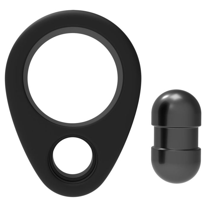 Anillo para el Pene Dream Toys Ramrod Negro 4 Anillo para el Pene Dream Toys Ramrod Negro 4
