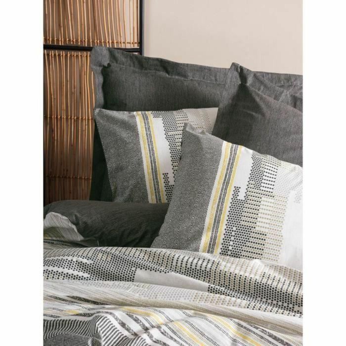 Juego de cama 1 funda nórdica 220x240 cm + 2 fundas almohada 60x60 cm 100% Algodón Visón ASI8683742885542 3