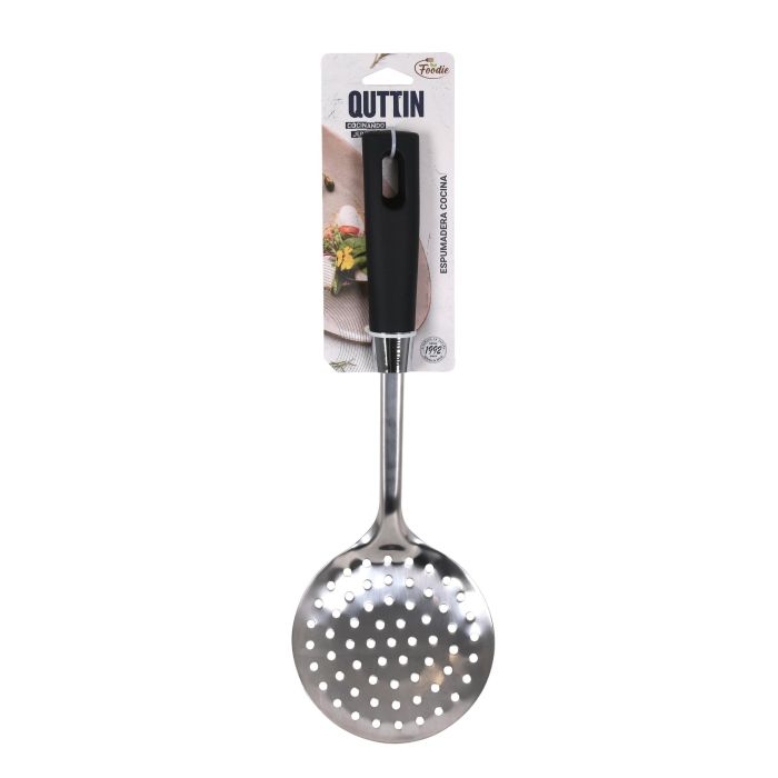 Quttin Espumadera SS Foodie - 34 cm de largo, 11.5 cm de ancho, 4.5 cm de alto (18 Unidades) 3
