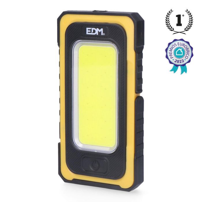 Linterna led solar recargable con gancho e imán cob 10 W 750lm Linterna led solar recargable con gancho e imán cob 10 W 750lm