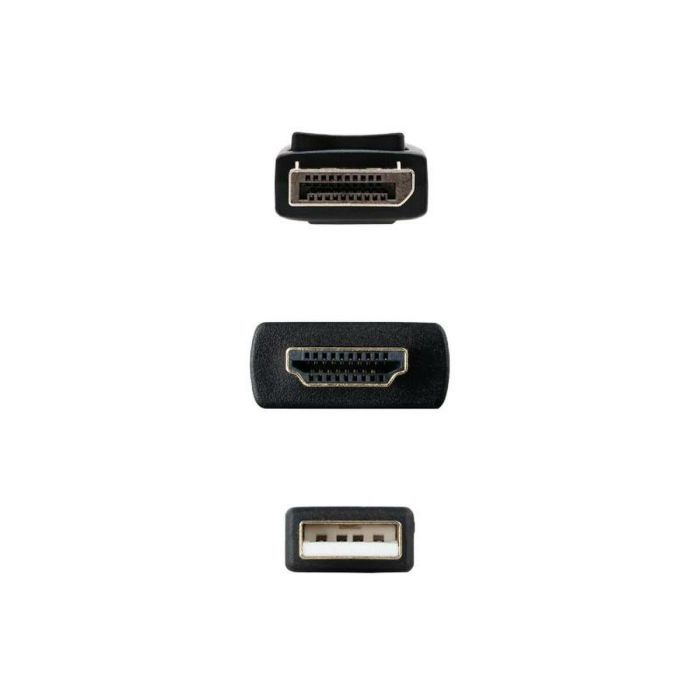 Cable DisplayPort a HDMI NANOCABLE 10.15.4352 Negro 1,8 m 4K Ultra HD 1 Cable DisplayPort a HDMI NANOCABLE 10.15.4352 Negro 1,8 m 4K Ultra HD 1
