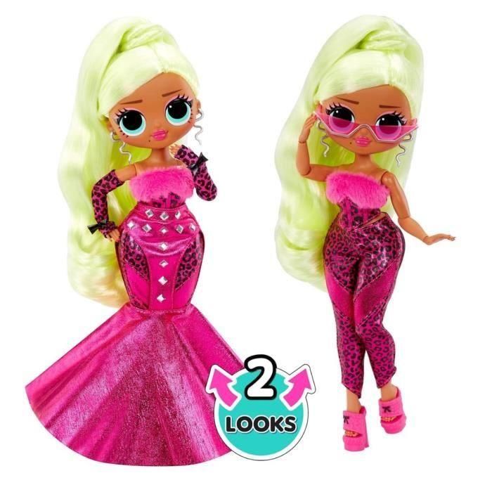 LOL Surprise OMG - Muñeca Fashion 24 cm - Lady Diva - 2 conjuntos con peine y complementos - A partir de 4 años 2