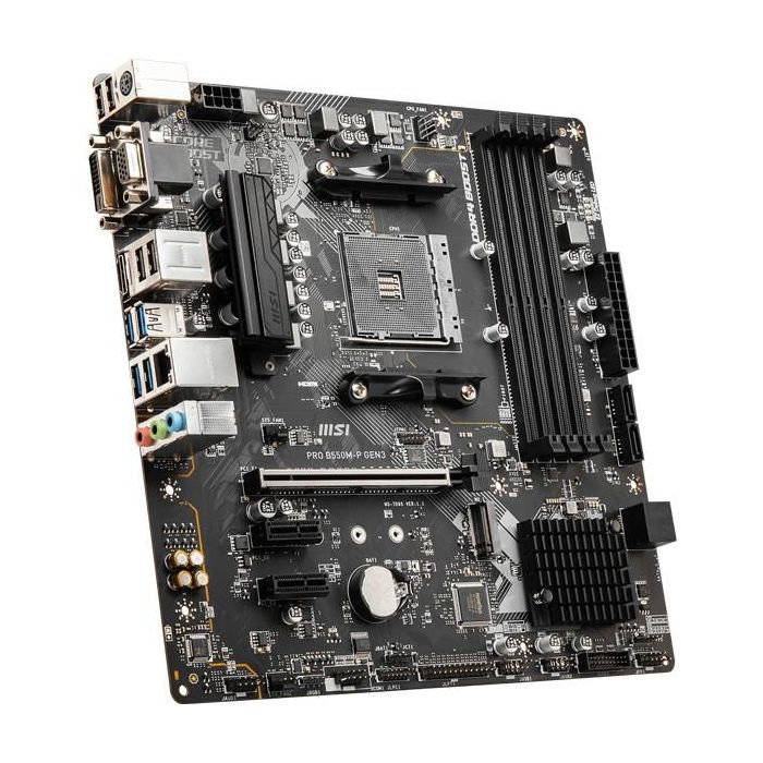 MSI B550M-P PRO GEN3 Placa Base Micro-ATX Socket AM4 3