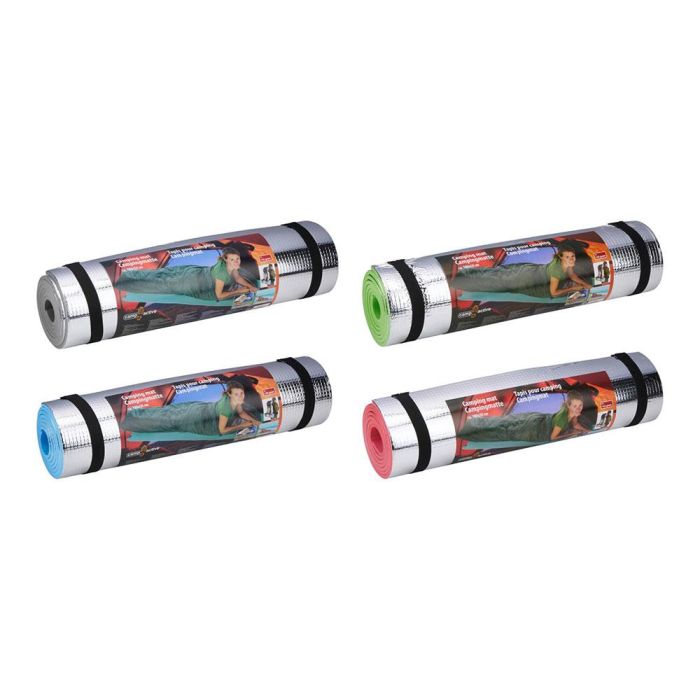 Camp Active Colchoneta de camping aluminio 180 x 50 cm colores surtidos Camp Active Colchoneta de camping aluminio 180 x 50 cm colores surtidos