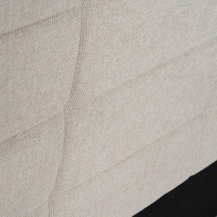 Cabecero Beige Tejido Dormitorio 190 X 8 X 100 cm