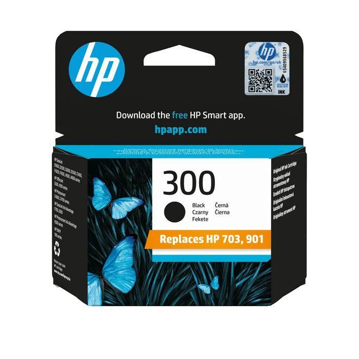 HP 300 Cartucho de Tinta Original Negro para Impresión de Textos Nítidos y Fotos Vívidas Resistentes a la Decoloración 0 HP 300 Cartucho de Tinta Original Negro para Impresión de Textos Nítidos y Fotos Vívidas Resistentes a la Decoloración 0