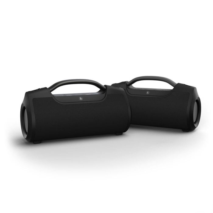 Hama Altavoz Soundbarrel Negro - Sonido Potente, Bluetooth 5.0, Resistente al Agua IPX6, Batería de 12h 15
