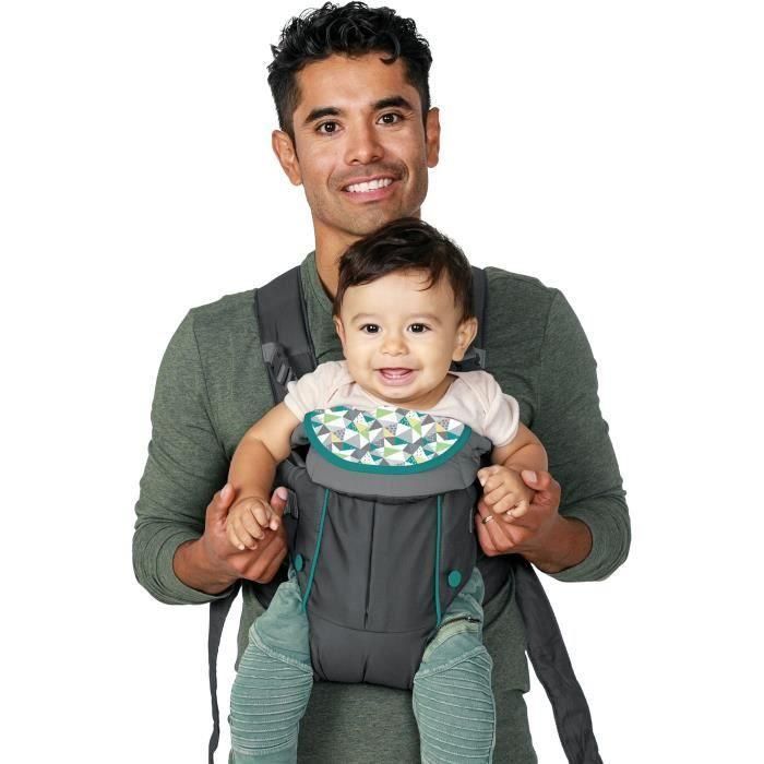 Portabebé INFANTINO SWIFT gris 2 Portabebé INFANTINO SWIFT gris 2