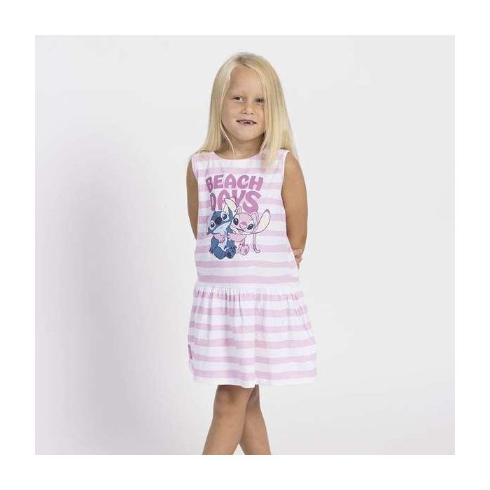 Cerdá Vestido Stitch Single Jersey 6 Años Rosa 2