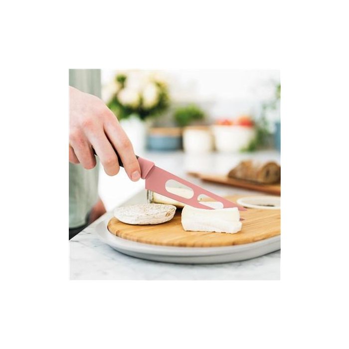 Berghoff 3950108 Cuchillo para Queso Rosa 13 cm con Funda Protectora y Recubrimiento Antiadherente 1 Berghoff 3950108 Cuchillo para Queso Rosa 13 cm con Funda Protectora y Recubrimiento Antiadherente 1