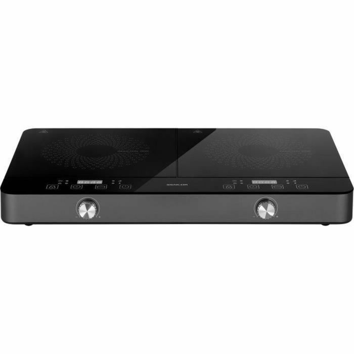 Placa de inducción doble - SENCOR - SCP 4201GY - 3500 W - 2 fuegos - Pantalla LCD - Gris 4 Placa de inducción doble - SENCOR - SCP 4201GY - 3500 W - 2 fuegos - Pantalla LCD - Gris 4