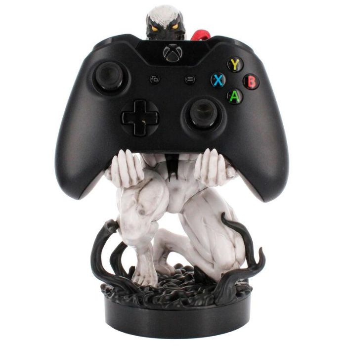 EXQUISITE GAMING Cable Guy Anti-Venom Marvel 21cm - Soporte universal para mandos de consola y smartphone