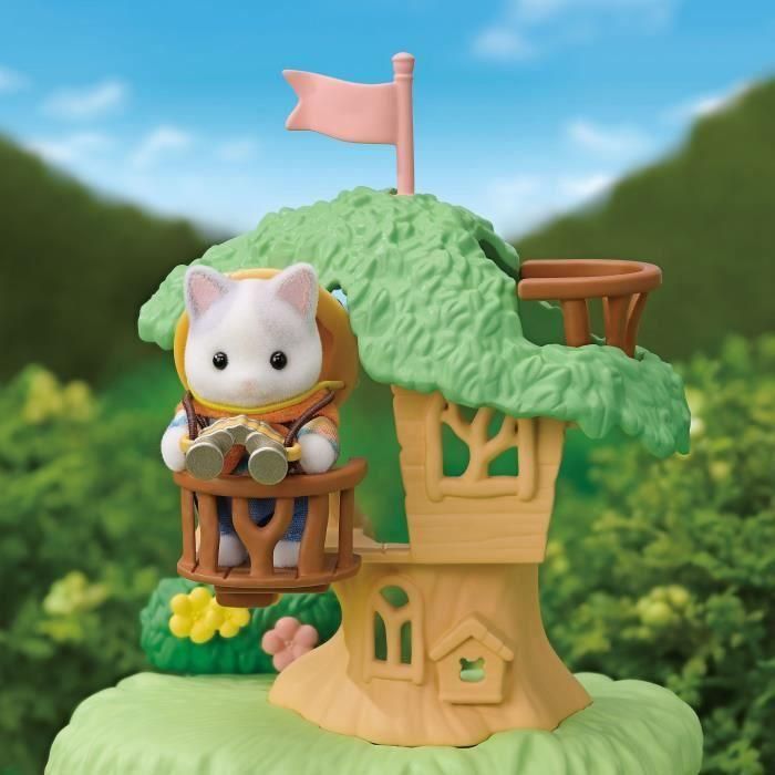 Figuras Articuladas - SYLVANIAN FAMILIES - Hijo y Bebé Gato Latte - Aventura en el Bosque Secreto 5 Figuras Articuladas - SYLVANIAN FAMILIES - Hijo y Bebé Gato Latte - Aventura en el Bosque Secreto 5