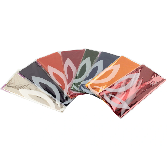 Liderpapel Papel Celofan 50x70 cm Expositor 56 Bolsas 8 Colores Surtidos 2