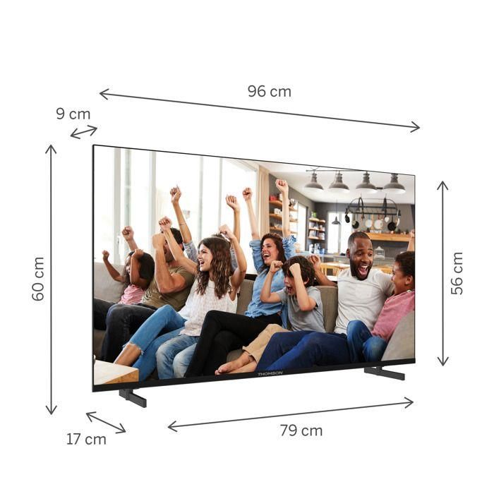 Thomson 43UG4S14 - Televisor LED 43 (109 cm) - 4K UHD - Google TV - 2xHDMI 2.0 + 2xHDMI 2.1 1 Thomson 43UG4S14 - Televisor LED 43 (109 cm) - 4K UHD - Google TV - 2xHDMI 2.0 + 2xHDMI 2.1 1