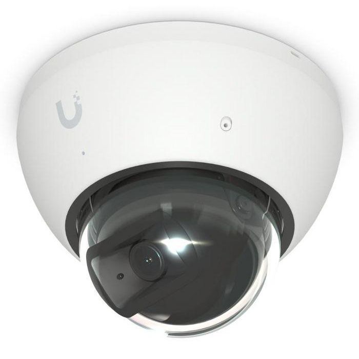 Ubiquiti Cámara Domo 4K (3840x2160) 8MP PoE Resistente al Vandalismo IP66 IK10 con IA, Visión Nocturna IR Larga Distancia
