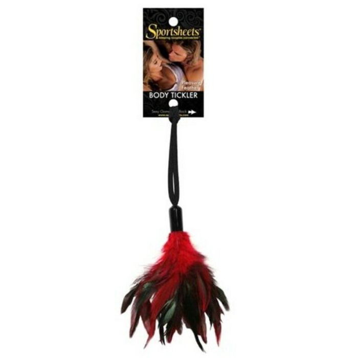 Pluma Placer Rojo Sportsheets SS261-03 Negro/Rojo 1 Pluma Placer Rojo Sportsheets SS261-03 Negro/Rojo 1