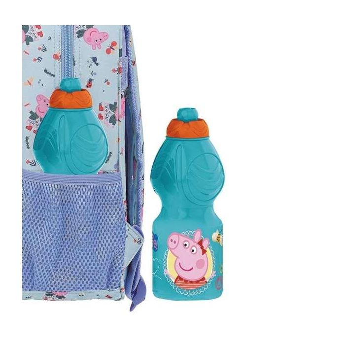 Safta Botella de Agua Infantil Peppa Pig 400ml (6.4x18x6.4cm), Múltiples Diseños Surtidos, a partir de 3 Años 1 Safta Botella de Agua Infantil Peppa Pig 400ml (6.4x18x6.4cm), Múltiples Diseños Surtidos, a partir de 3 Años 1
