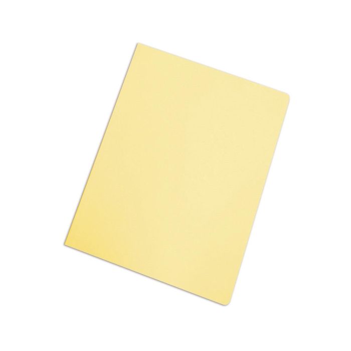 Gio Subcarpeta Simple Cartulina Folio 180 gr Amarillo Pastel -50U- 1