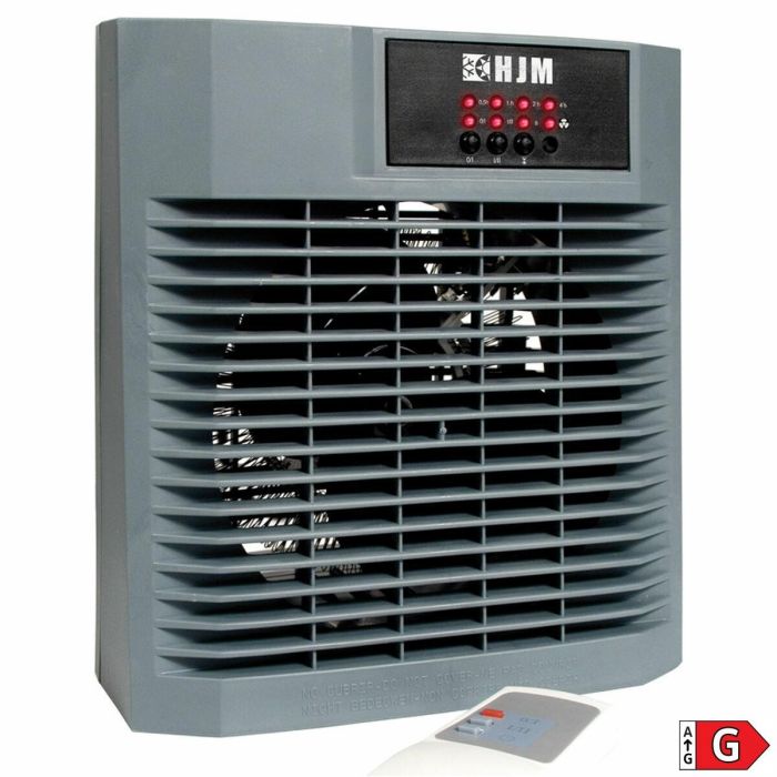 Calefactor HJM 607-RC Gris 2000 W 1 Calefactor HJM 607-RC Gris 2000 W 1