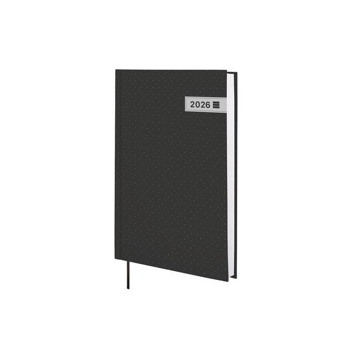 Agenda Anual (2026) Catalan Finocam Dynamic Porto Cosida Tapa Extra Y10 140X204 D/P Negre