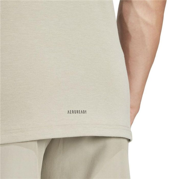 Camiseta de Manga Corta Hombre Adidas Essentials D4T Gris S 1