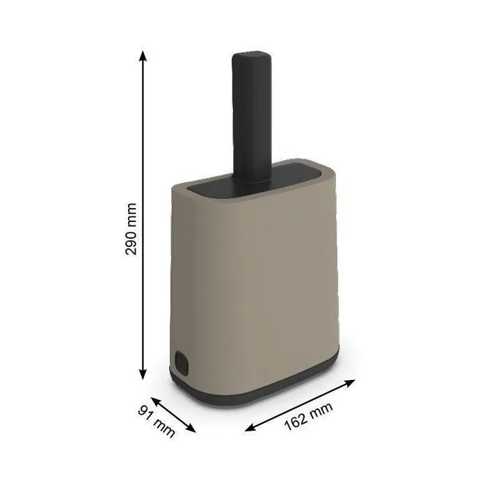 Rotho Mypet Pala Con Soporte Biala Capuccino Para Arenero De Plástico Reciclado 2