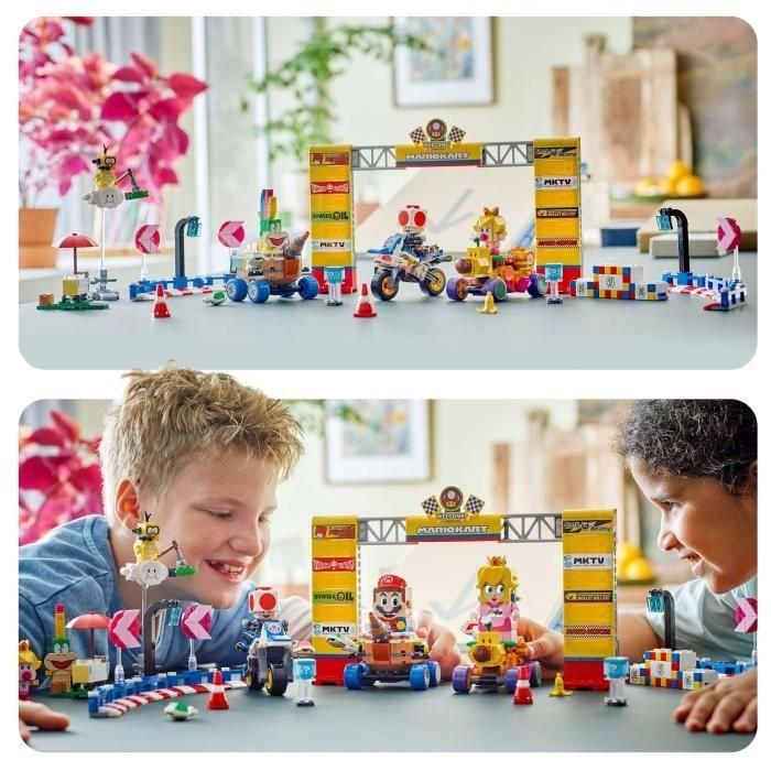 LEGO Super Mario 72036 Mario Kart Set Baby Peach y Gran Premio Moto de juguete 4 LEGO Super Mario 72036 Mario Kart Set Baby Peach y Gran Premio Moto de juguete 4