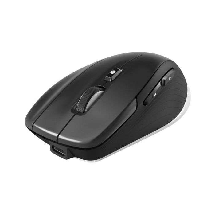3Dconnexion CADMOUSE COMPACT WIRELESS USB-C Ratón Óptico 7 Botones RF Wireless + Bluetooth + USB Type-C 3DX-700118 1