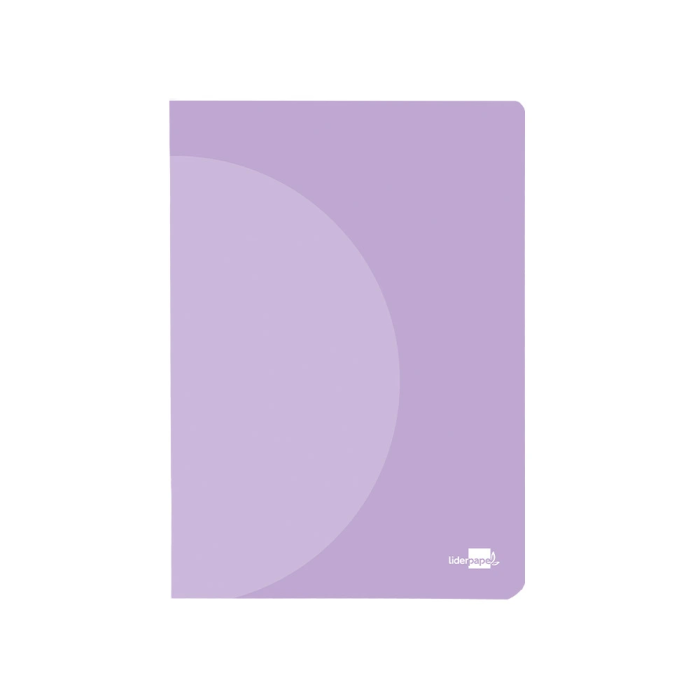 Liderpapel Libreta 360 Tapa Plástico A5 48 Hojas 90gr Cuadro 5mm Doble Margen Colores Pastel 1